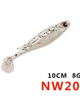 Noeby Wobbler Jigging 10Cm 8G Fishing Lure Soft Worm Shrimp Fish Ocean Rock Lure-hunt-house Store-NW204-Bargain Bait Box