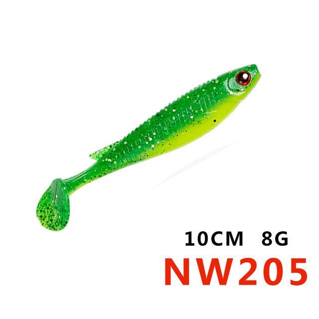 Noeby Wobbler Jigging 10Cm 8G Fishing Lure Soft Worm Shrimp Fish Ocean Rock Lure-hunt-house Store-NW205-Bargain Bait Box