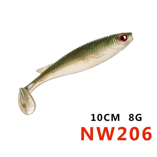 Noeby Wobbler Jigging 10Cm 8G Fishing Lure Soft Worm Shrimp Fish Ocean Rock Lure-hunt-house Store-NW206-Bargain Bait Box