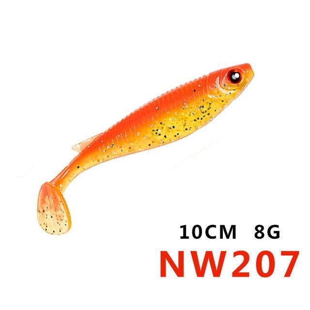 Noeby Wobbler Jigging 10Cm 8G Fishing Lure Soft Worm Shrimp Fish Ocean Rock Lure-hunt-house Store-NW207-Bargain Bait Box
