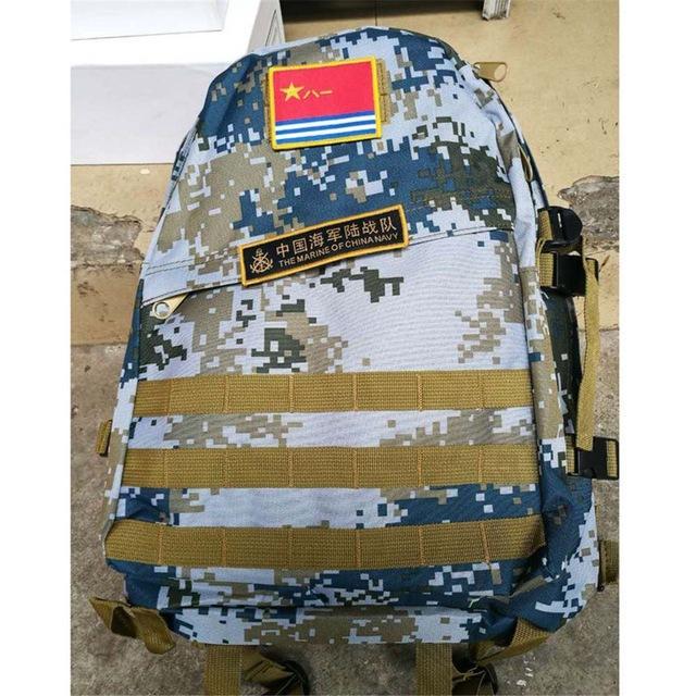 Nunatak Unisex Fishing Bag Waterproof Oxford Package 3D Sports Backpack Military-Backpacks-Bargain Bait Box-Navy camouflage-Bargain Bait Box