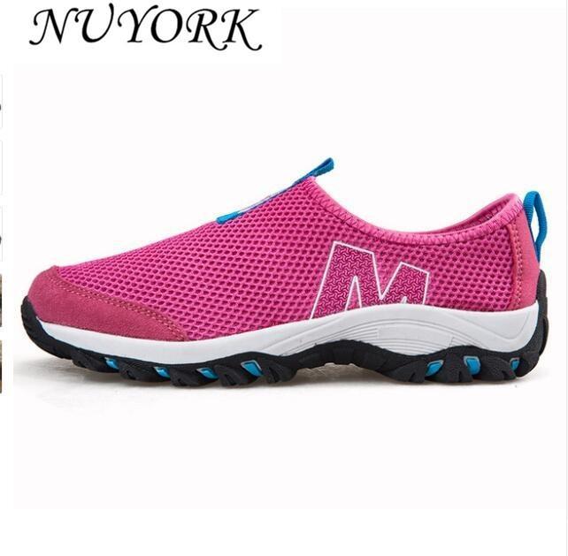 Nuyork Listing Hot Sales Summer Mesh Breathable Men And Women Non-Slip Soles-ZF sneakers Store-men blue-5-Bargain Bait Box