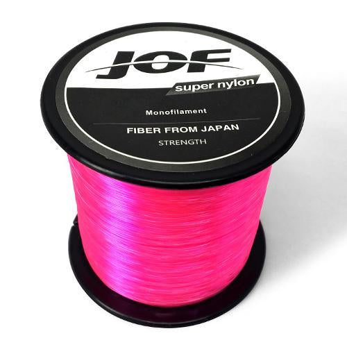 Nylon Fishing Line 1000M Extreme Strong Monofilament Japanese Durable-liang1 Store-Pink-1.0-Bargain Bait Box