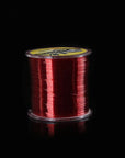 Nylon Fishing Line 500M Japan Imported Raw Strong Nylon-Fishing-Thread For-LooDeel Outdoor Sporting Store-Wine red-0.4-Bargain Bait Box
