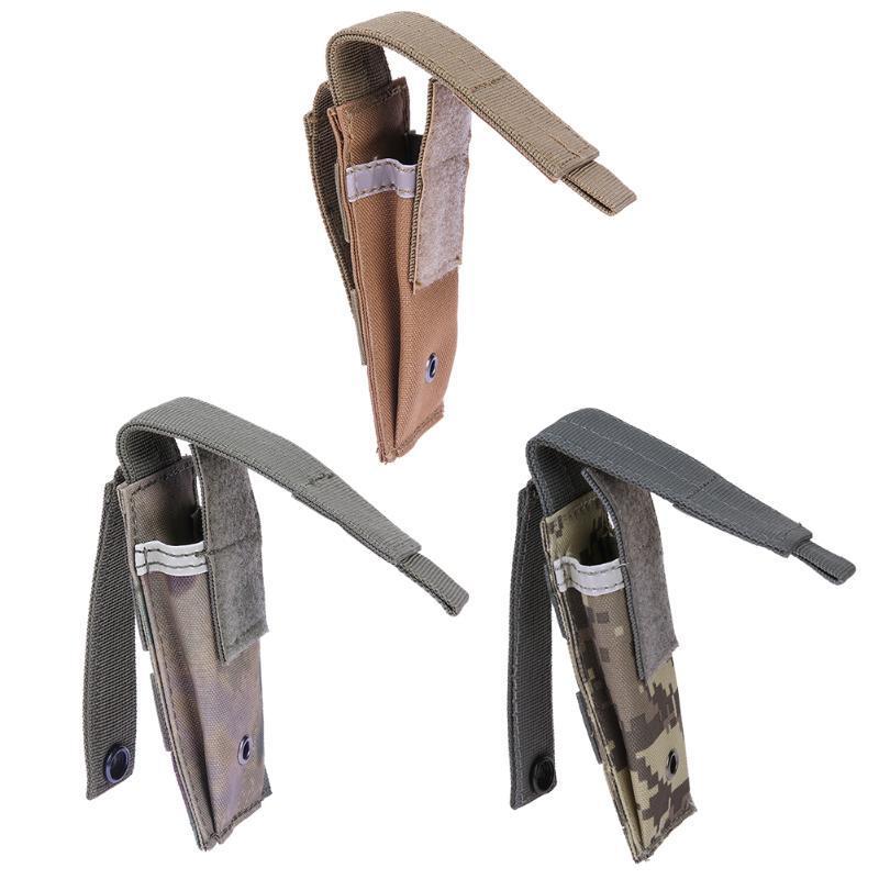 Nylon Holster Holder Belt Elastic Strap Case Tactical Hunting Pouch Camping-Agreement-Khaki-Bargain Bait Box