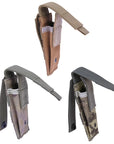 Nylon Holster Holder Belt Elastic Strap Case Tactical Hunting Pouch Camping-Agreement-Khaki-Bargain Bait Box