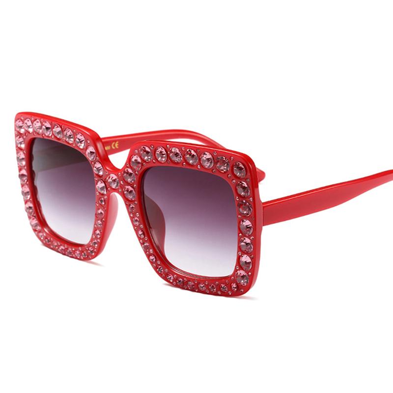 Ofir Crystal Square Sunglasses Sexy Ladies Designer Designer Crystal Sun Glasses-Sunglasses-RS Glasses Store-1-Bargain Bait Box