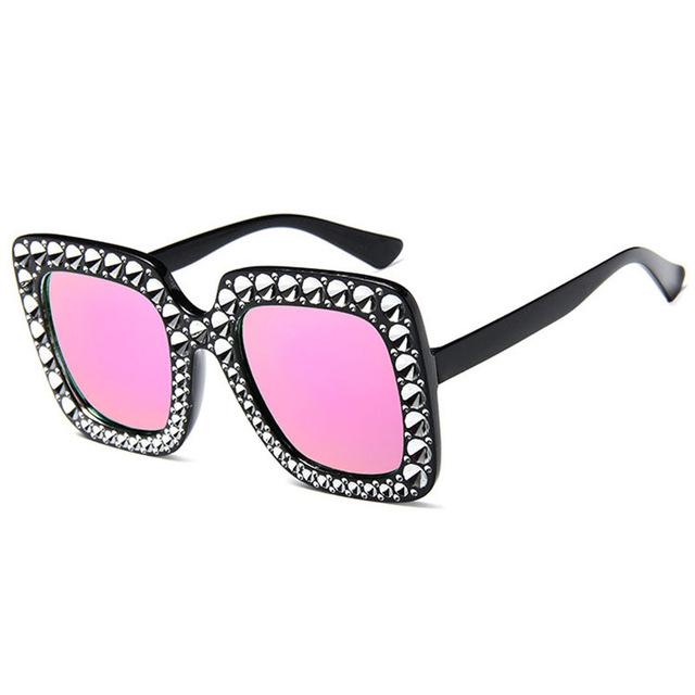 Ofir Luxury Lmitation Diamond Square Sunglasses Women Brand Cheap Size Sun-Sunglasses-RS Glasses Store-3-Bargain Bait Box