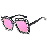 Ofir Luxury Lmitation Diamond Square Sunglasses Women Brand Cheap Size Sun-Sunglasses-RS Glasses Store-3-Bargain Bait Box