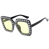 Ofir Luxury Lmitation Diamond Square Sunglasses Women Brand Cheap Size Sun-Sunglasses-RS Glasses Store-4-Bargain Bait Box
