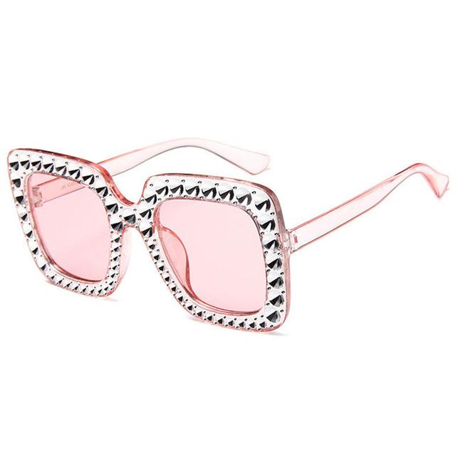 Ofir Luxury Lmitation Diamond Square Sunglasses Women Brand Cheap Size Sun-Sunglasses-RS Glasses Store-5-Bargain Bait Box