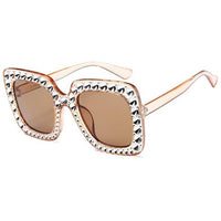 Ofir Luxury Lmitation Diamond Square Sunglasses Women Brand Cheap Size Sun-Sunglasses-RS Glasses Store-6-Bargain Bait Box