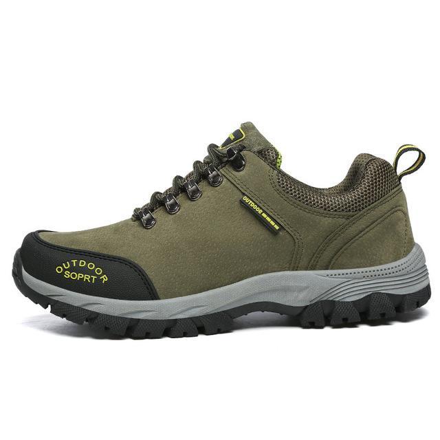Okoufen Men Hiking Shoes Male Sports Outdoor Trekking Hunting Tourism Mountain-OKOUFEN Official Store-710 Army Green-6.5-Bargain Bait Box