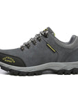 Okoufen Men Hiking Shoes Male Sports Outdoor Trekking Hunting Tourism Mountain-OKOUFEN Official Store-710 Gray-6.5-Bargain Bait Box