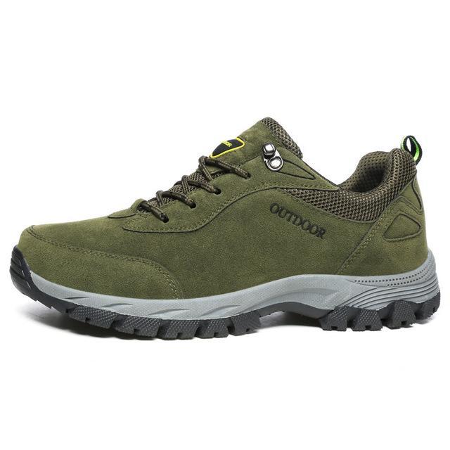 Okoufen Men Hiking Shoes Male Sports Outdoor Trekking Hunting Tourism Mountain-OKOUFEN Official Store-712 Army Green-6.5-Bargain Bait Box