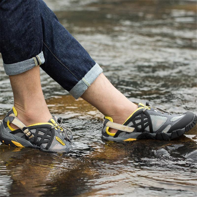 On Foot Hiking Shoes Outdoor Sneakers Couple Net Cloth Breathable Women And-Sneakers High quality Store-A-5-Bargain Bait Box