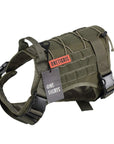 Onetigris Dog Harness Vest For Walking Hiking Hunting Tactical Military-ONETIGRIS official store-RG-M-Bargain Bait Box