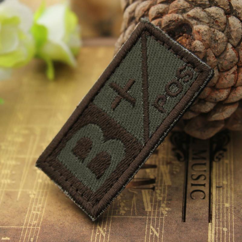 Onetigris Tactical Blood Type Patches Morale Military Blood Type A/B/Ab/O-ONETIGRIS official store-A POS-Bargain Bait Box