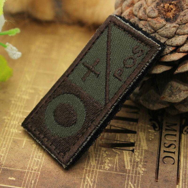 Onetigris Tactical Blood Type Patches Morale Military Blood Type A/B/Ab/O-ONETIGRIS official store-A POS-Bargain Bait Box