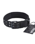 Onetigris Tactical Nylon Dog Collar With Metal Buckle & D Ring Military K9-EXCELLENT ELITE SPANKER Official Store-BK L Size-Bargain Bait Box