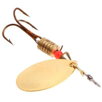 Ootdty Fishing Spoon Lure Sequins Paillette Metal Hard Bait Double Treble Hook-Autumn exquisite Instument Store-F-Bargain Bait Box