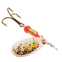 Ootdty Fishing Spoon Lure Sequins Paillette Metal Hard Bait Double Treble Hook-Autumn exquisite Instument Store-G-Bargain Bait Box