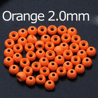 Orange Yellow Pink Bead Tungsten Fly Tying Beads Fly Fishing Nymph Head Ball-AnglerDream Store-2O-Bargain Bait Box