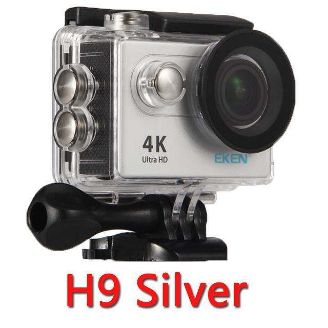 Original Eken Action Camera Eken H9R / H9 Ultra Hd 4K Wifi Remote Control Sports-Action Cameras-Blue-Sky Technology Co.,Ltd.-H9 Silver-Stardard-Bargain Bait Box