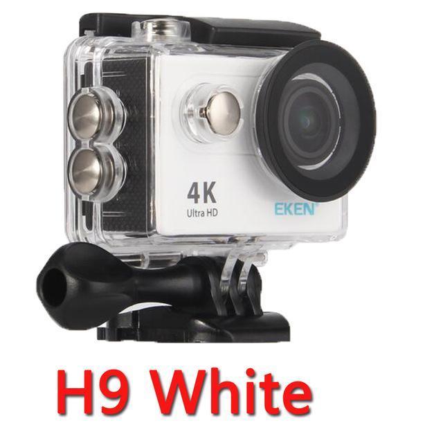 Original Eken Action Camera Eken H9R / H9 Ultra Hd 4K Wifi Remote Control Sports-Action Cameras-Blue-Sky Technology Co.,Ltd.-H9 White-Stardard-Bargain Bait Box