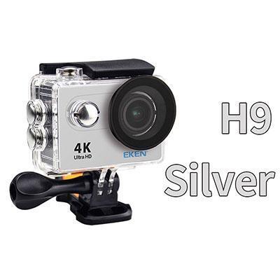 Original Eken H9 / H9R Ultra 4K Hd Wifi Action Camera Waterproof 170D 1080P-Action Cameras-AK Store-H9 Silver-Set 1-Bargain Bait Box