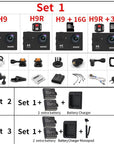 Original Eken H9 / H9R Ultra 4K Hd Wifi Action Camera Waterproof 170D 1080P-Action Cameras-AK Store-H9R Black-Set 1-Bargain Bait Box