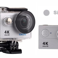 Original Eken H9 H9R Ultra Hd 4K 25Fps Action Camera 30M Waterproof 2-Inch Lcd-Action Cameras-TuYu Store-H9 Silver-Standard Edition-Bargain Bait Box