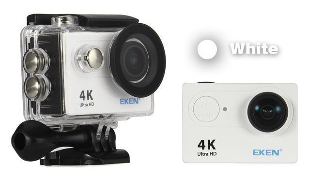 Original Eken H9 H9R Ultra Hd 4K 25Fps Action Camera 30M Waterproof 2-Inch Lcd-Action Cameras-TuYu Store-H9 White-Standard Edition-Bargain Bait Box