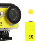 Original Eken H9 H9R Ultra Hd 4K 25Fps Action Camera 30M Waterproof 2-Inch Lcd-Action Cameras-TuYu Store-H9 Yellow-Standard Edition-Bargain Bait Box