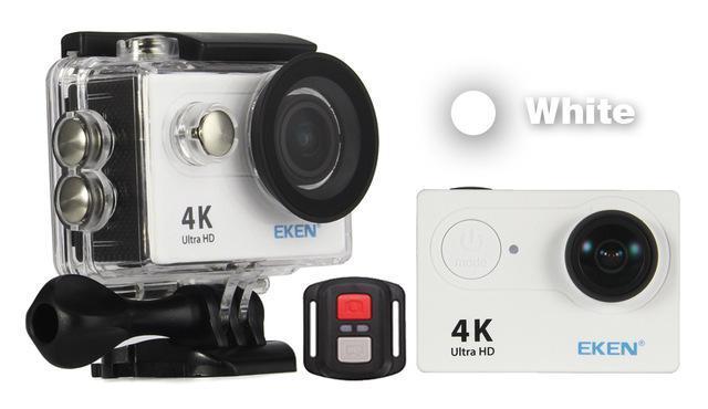 Original Eken H9 H9R Ultra Hd 4K 25Fps Action Camera 30M Waterproof 2-Inch Lcd-Action Cameras-TuYu Store-H9r White-Standard Edition-Bargain Bait Box