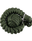 Outad Outdoor Survival Steel Ball Rope Key Ring Pendant Wire Keychain Camping-Fantasy outdoor Store-Army Green-Bargain Bait Box