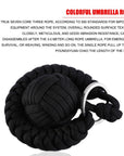 Outad Outdoor Survival Steel Ball Rope Key Ring Pendant Wire Keychain Camping-Fantasy outdoor Store-Black-Bargain Bait Box