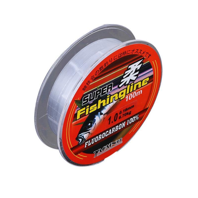 Outdoor 100% Non Transparent Nylon Fluorocarbon Fishing Linebrand Super Strong-To Be Well Store-0.4-Bargain Bait Box
