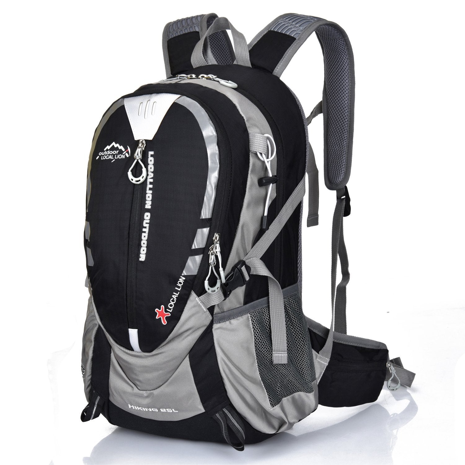 Outdoor 25L Hiking Backpack Waterproof Nylon Man Cycling Bags Women-Bavi Outdoor Store-black-Bargain Bait Box
