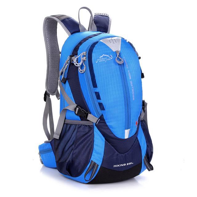 Outdoor 25L Hiking Backpack Waterproof Nylon Man Cycling Bags Women-Bavi Outdoor Store-blue-Bargain Bait Box