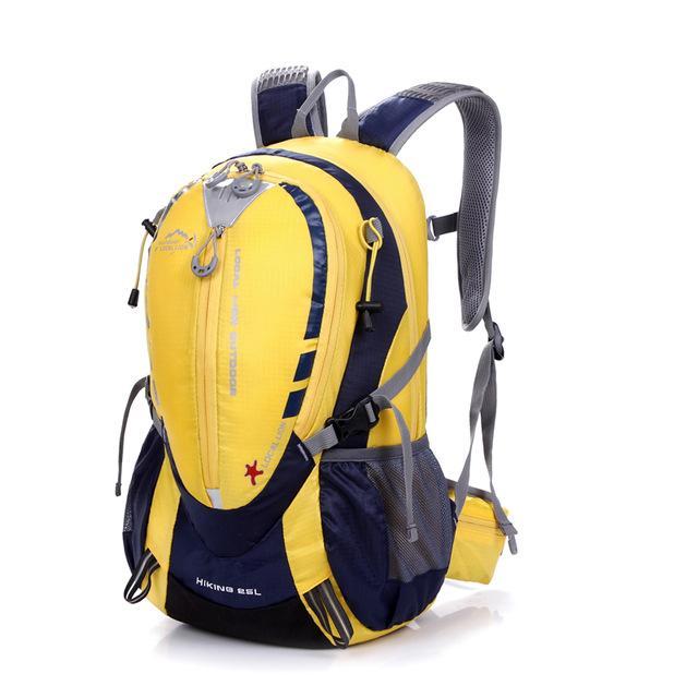 Outdoor 25L Hiking Backpack Waterproof Nylon Man Cycling Bags Women-Bavi Outdoor Store-yellow-Bargain Bait Box