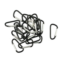 Outdoor 40Pcs Mini Climbing Carabiner Buckle Snap Spring Clip Hook Keychain-Outdoor Loving Store-Bargain Bait Box