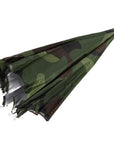 Outdoor 55Cm Camouflage Portable Umbrella Hat Sun Shade Camping Fishing Hiking-Ziyaco Online Store-Camo-Bargain Bait Box