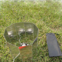 Outdoor 9 Plates Wind Deflectors Foldable Camping Picnic Cooking Cooker Gas-Ziyaco Online Store-Bargain Bait Box