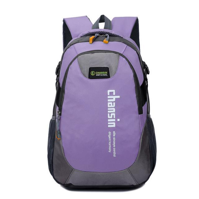 Outdoor Backpack 30L Waterproof Unisex Nylon Travel Bags Camping Hiking Climbing-Dream outdoor Store-Purple-Bargain Bait Box