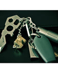 Outdoor Buckle Set Whistle Knife Key Hanger Mini Pocket Suspension Clip With Hat-gigibaobao-Bargain Bait Box