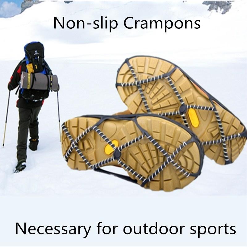 Outdoor Camping 1 Pair Ice Snow Gripper Professional Anti-Skid Non-Slip-Haofang Outdoor Store-Bargain Bait Box