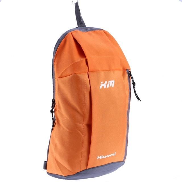 Outdoor Camping Backpack Unisex Candy Color School Bag Soft Small Canvas Bag-gigibaobao-Orange-Bargain Bait Box