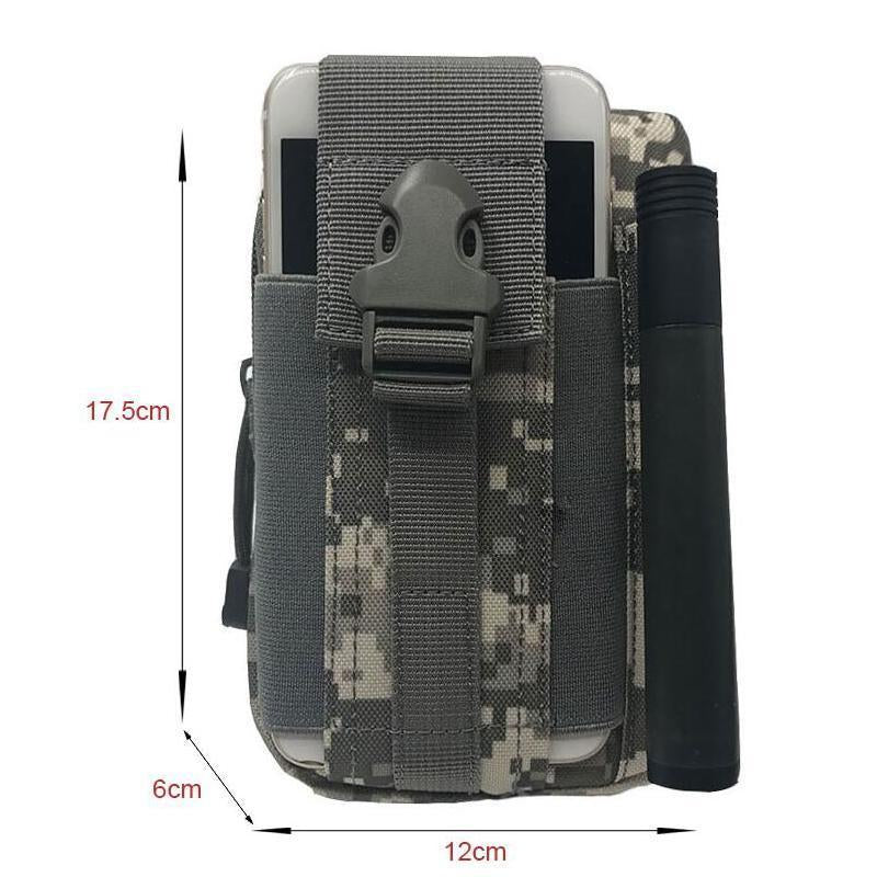 Outdoor Camping Climbing Bag Tactical Military Molle Hip Waist Belt-2017 Outdoor Activity Store-Black Color-Bargain Bait Box