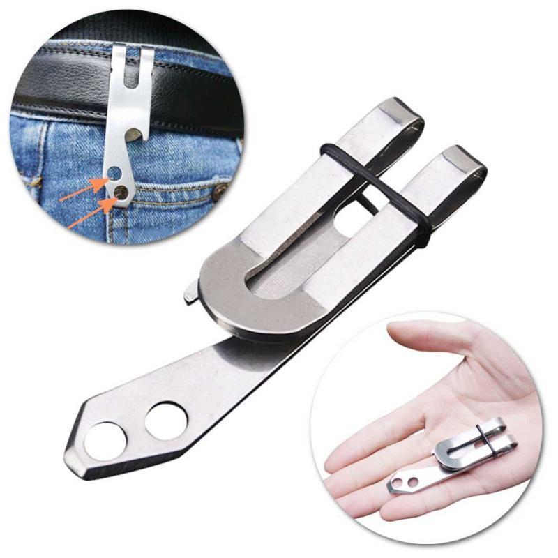 Outdoor Camping Edc Multi-Tool Stainless Steel Utility Wallet Clip Keys Worn-YOU Show Store-Bargain Bait Box